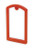 200006 Label Pocket Frame - LABEL SAFE - Orange