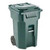 Oil Safe 481602 Mobile Waste Bin - 65 gal - Blue