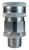 Dixon 4VM4-B 1/2" H-STYLE COUP, 1/2" M-NPTF, BRA Body Material: BRASS Body Size: 1/2"