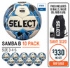 SAMBA WHT/BLUE (FIFA BASIC) 10 BALL PACK 