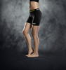 WOMENS COMPRESSION SHORT BLACK