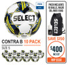 CONTRA WHITE/YELLOW (FIFA BASIC) 10 BALL PACK