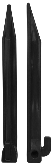 NET PLASTIC PEGS - PACK OF 12 (18.5cm)