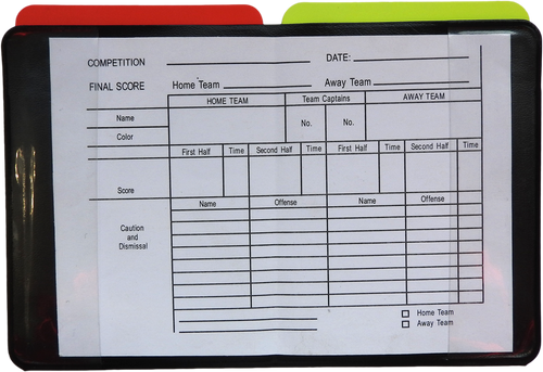 DATA WALLET - RED/YELLOW 