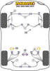 BMW 02 Series 1502-2002 (1962 - 1977) Powerflex diagram - Reference 1
