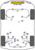 BMW 3 Series E21 (1975 - 1978) Powerflex diagram - Reference 5