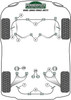 BMW 02 Series 1502-2002 (1962 - 1977) Powerflex diagram - Reference 2
