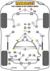 BMW 3 Series E46 (1999 - 2006) E46 Xi/XD (4wd) Powerflex diagram - Reference 26