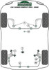 BMW 3 Series E36 Compact (1993-2000) Powerflex diagram - Reference 5