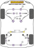 BMW 6 Series E24 (1982 - 1989) Powerflex diagram - Reference 31