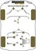 BMW 6 Series E63/E64 M6 (2005 - 2011) Powerflex diagram - Reference 31