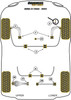 BMW Z Series Z1 (1988 - 1991) Powerflex diagram - Reference 17