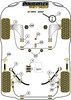 BMW Z Series Z3 inc M (1994 - 2002) Powerflex diagram - Reference 2