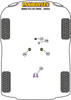 BMW Z Series Z8 E52 (1998-2003) Powerflex diagram - Reference 70