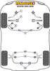BMW X Series X6 Series X6 M F86 (2014-2019) Powerflex diagram - Reference 