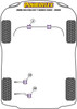 BMW 7 Series E65/E66/E67 (2001 - 2008) Powerflex diagram - Reference 