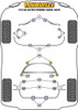 BMW X Series X6 Series X6 E72 ActiveHybrid (2008 - 2011) Powerflex diagram - Reference 