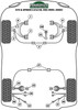 Alfa Romeo GTV & Spider 916 2.0 & V6 (1995-2005) Powerflex diagram - Reference 21