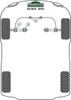 Audi 50 (1975 - 1978) Powerflex diagram - Reference 3
