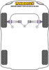 Audi 100 / 200 (1976 - 1991) 200 inc Avant Typ 43 (C2) & 44 (C3) (10/79-11/90) Powerflex diagram - Reference 1