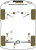 Alfa Romeo 105/115 Spider all series (1967-1994) Powerflex diagram - Reference 4