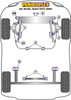 Audi 80 / 90 - inc S2/RS2 & Quattro (1976 - 2000) 80, 90 inc Avant (1973 - 1996) Powerflex diagram - Reference 3