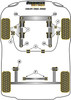 Audi 80 / 90 - inc S2/RS2 & Quattro (1976 - 2000) Coupe (1981-1996) Powerflex diagram - Reference 3