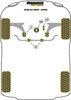 Audi A2 (1999 - 2005) Powerflex diagram - Reference 3