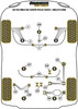 Audi A3 / S3 / RS3 A3 / S3 / RS3 8V (2013 - 2020) A3 / S3 MK3 8V 125PS plus (2013 - 2020) Multi Link Powerflex diagram - Reference 30