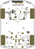 Audi A3 / S3 / RS3 A3 / S3 / RS3 8P (2003 - 2012) S3 MK2 8P (2006-2012) Powerflex diagram - Reference 3