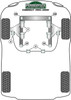 Audi 80 / 90 - inc S2/RS2 & Quattro (1976 - 2000) Cabriolet (1992 - 2000) Powerflex diagram - Reference 3