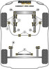 Audi 80 / 90 - inc S2/RS2 & Quattro (1976 - 2000) Cabriolet (1992 - 2000) Powerflex diagram - Reference 3