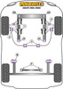 Audi 80 / 90 - inc S2/RS2 & Quattro (1976 - 2000) Coupe (1981-1996) Powerflex diagram - Reference 20