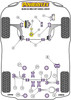 Audi A3 / S3 / RS3 A3 / S3 / RS3 8P (2003 - 2012) A3 inc Quattro MK2 8P (2003-2012) Powerflex diagram - Reference 13