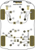 Audi A1 / S1 (2010 on) A1 Quattro (2013) Powerflex diagram - Reference 20
