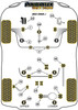 Audi A3 / S3 / RS3 A3 / S3 / RS3 8V (2013 - 2020) RS3 MK3 8V (2015 - 2020) Powerflex diagram - Reference 13