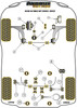 Audi A3 / S3 / RS3 A3 / S3 / RS3 8P (2003 - 2012) A3 inc Quattro MK2 8P (2003-2012) Powerflex diagram - Reference 33