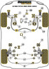 Audi A3 / S3 / RS3 A3 / S3 8L (1996-2003) A3 / S3 MK1 8L 4WD (1999-2003) Powerflex diagram - Reference 10