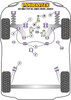 Audi A3 / S3 / RS3 A3 / S3 8L (1996-2003) A3 MK1 8L 2WD (1996-2003) Powerflex diagram - Reference 8