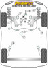 Audi A3 / S3 / RS3 A3 / S3 8L (1996-2003) A3 MK1 8L 2WD (1996-2003) Powerflex diagram - Reference 4