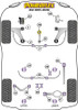 Audi A3 / S3 / RS3 A3 / S3 / RS3 8V (2013 - 2020) RS3 MK3 8V (2015 - 2020) Powerflex diagram - Reference 17