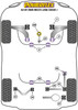 Audi A3 / S3 / RS3 A3 / S3 / RS3 8Y (2020 on) A3 MK4 8Y FWD (2020 on) Multi-Link Powerflex diagram - Reference 2