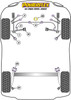Audi A4 / S4 / RS4 A4 / S4 / RS4 B5 (1995-2001) A4 2WD (1995-2001) Powerflex diagram - Reference 4