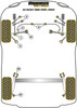 Audi A4 / S4 / RS4 A4 / S4 / RS4 B5 (1995-2001) A4 Avant 2WD (1995-2001) Powerflex diagram - Reference 3