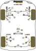 Audi A4 / S4 / RS4 A4 / S4 / RS4 B5 (1995-2001) S4 (1995-2001) Powerflex diagram - Reference 22