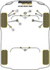 Audi A4 / S4 / RS4 A4 / S4 / RS4 B7 (2005-2008) A4 inc. Avant (2WD) Powerflex diagram - Reference 11