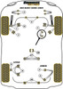 Audi A4 / S4 / RS4 A4 / S4 / RS4 B5 (1995-2001) RS4 Avant (2000-2001) Powerflex diagram - Reference 22