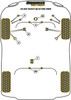 Audi A4 / S4 / RS4 A4 / S4 / RS4 B7 (2005-2008) A4 inc. Avant Quattro (4WD) Powerflex diagram - Reference 10