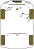 Audi A4 / S4 / RS4 A4 / S4 B6 (2001-2005) A4 inc. Avant 2WD (2001-2005) Powerflex diagram - Reference 2
