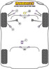 Audi A4 / S4 / RS4 A4 / S4 / RS4 B7 (2005-2008) A4 inc. Avant Quattro (4WD) Powerflex diagram - Reference 10